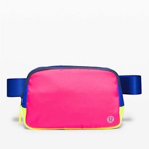 RARE NWOT⚡️ Lululemon Everywhere Belt Bag *1L Pink / Blue / Yellow